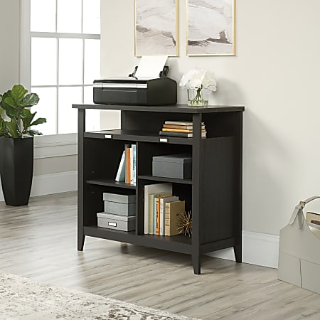 Sauder Summit Station 36 H 4 Cube Storage Bookcase Raven Oak - ODP