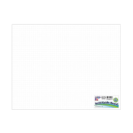 Artskills® Invisi-Guide Poster Board, 22" x 28", White