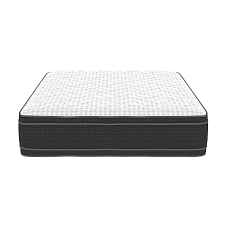 Corsicana Bluewind EuroTop Mattress, Full, 52-1/2” x 74-1/2”, Gray, 1 Mattress