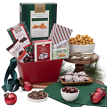 Gourmet Gift Baskets A Taste Of Christmas Gift Basket