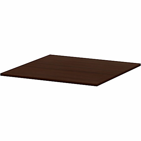 Lorell Essentials Modular Conference Table, 47"W x 47"L, Espresso, 16344