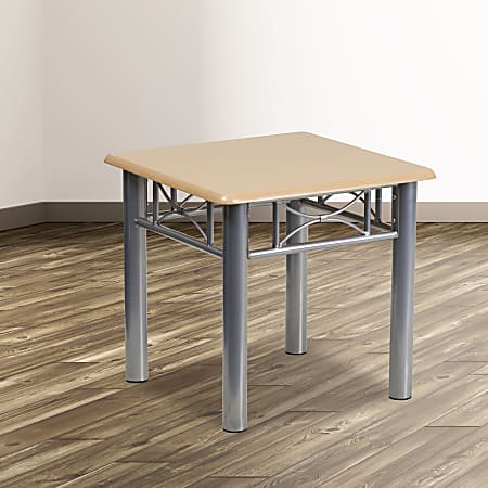 Flash Furniture End Table, 19-3/4"H x 21"W x