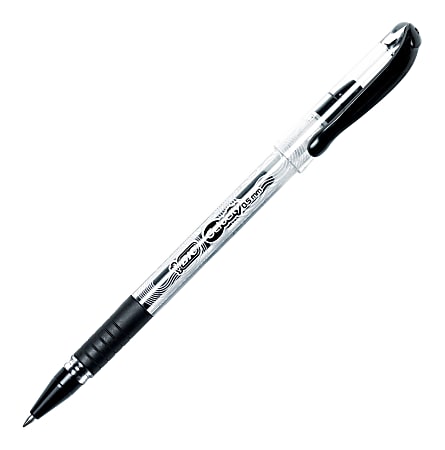 HECCEH 6 PCS Gel Pens, Retractable Black Ink Ultra Fine Point