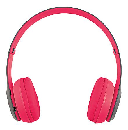 Ativa&trade; Kids Wireless Headphones, Red, ODV009-RED