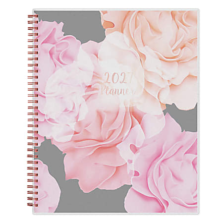2027 Blue Sky Joselyn Weekly/Monthly Planning Calendar, 8.5x11, 0%, Frosted PP, Jan–Dec, RY27