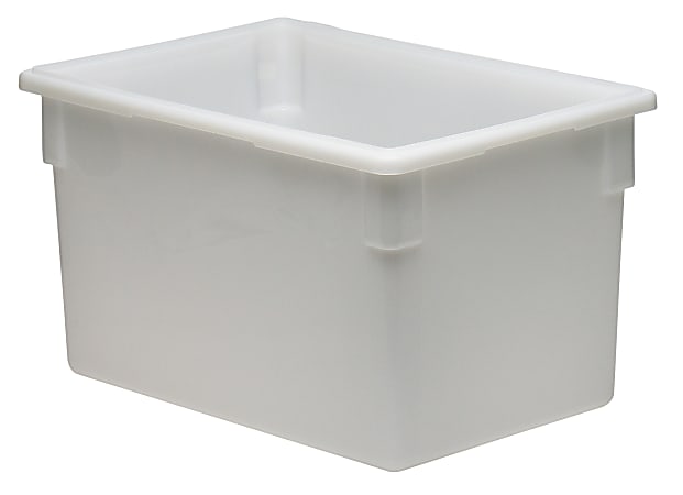 Cambro Poly Food Boxes, 15"H x 18"W x 26"D, White, Pack Of 3 Boxes