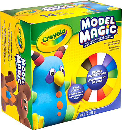 Crayola Model Magic Variety Pack Assorted Colors Pack Of 14 - Office Depot