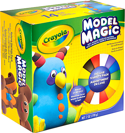 Crayola Model Magic Variety Pack Assorted Colors Pack Of 14