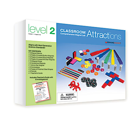 Dowling Magnets Classroom Attractions Kit, Level 2, Grades