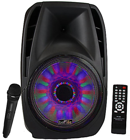 BeFree Sound Portable Bluetooth® Speaker With Sound/Volume Reactive Lights, 99592772M