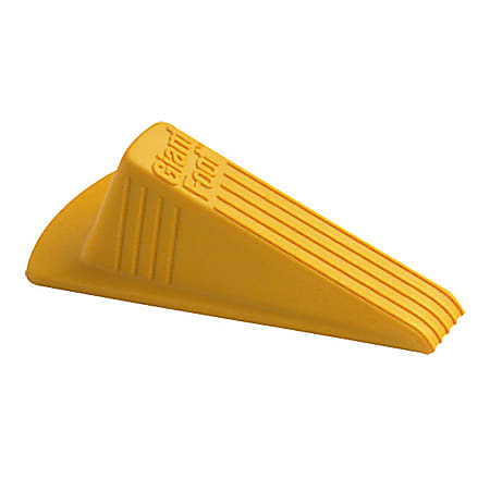 Master Caster® Giant Foot® Door Stop, Yellow