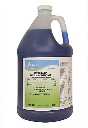 Rochester Midland Enviro Care® Neutral Disinfectant, 128 Oz Bottle