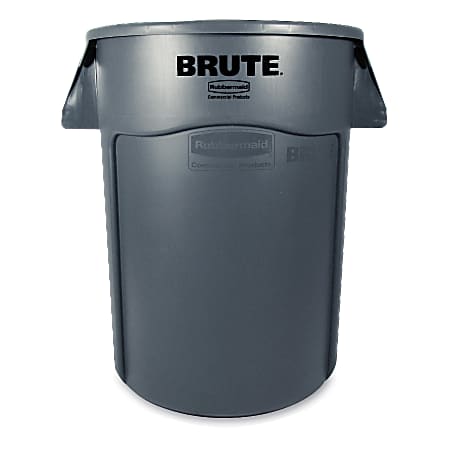 Rubbermaid® Brute® 44-Gallon Waste Container, Gray