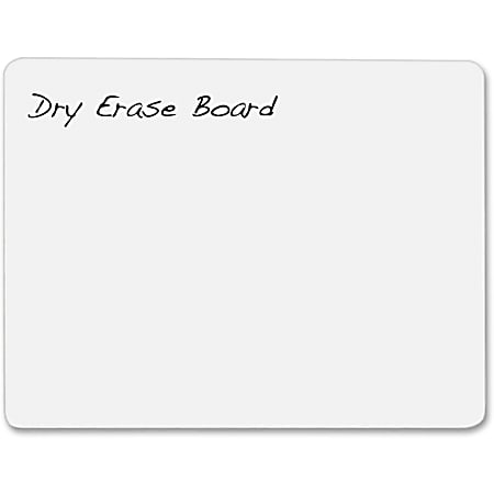 Creativity Street Unframed Non-Magnetic Dry-Erase Whiteboard, 9" x 12", White