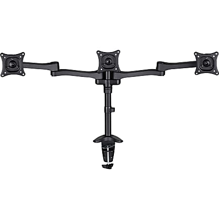 AVF Desk Mount for Flat Panel Display - Black - Yes - 13" to 27" Screen Support - 33.07 lb Load Capacity