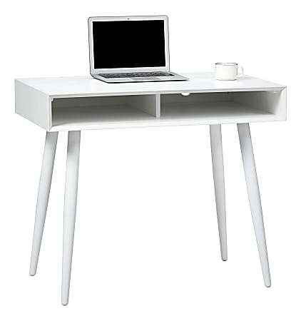 Realspace® Lanzi 35”W Student Computer Desk, White