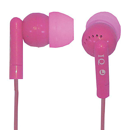 Supersonic Pop Rockz Digital Stereo Earphones With Soft Rubber Ear Cap, Pink, 99580975M