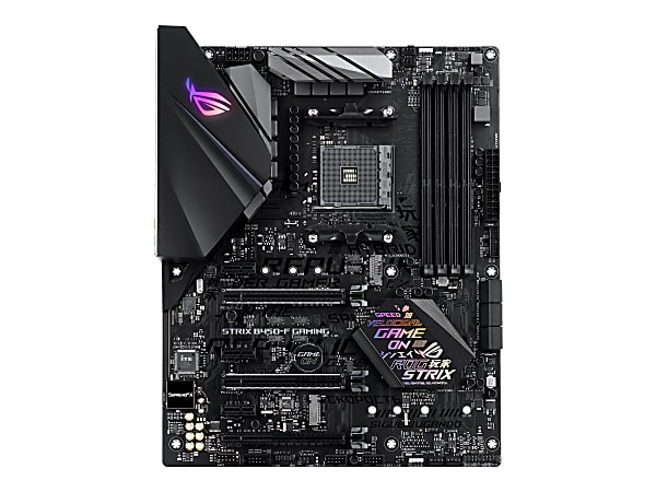 ASUS ROG STRIX B450-F GAMING - Motherboard - ATX - Socket AM4 - AMD B450 Chipset - USB 3.1 Gen 1, USB 3.1 Gen 2 - Gigabit LAN - onboard graphics (CPU required) - HD Audio (8-channel)