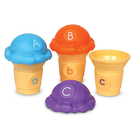 Learning Resources Mini Letter Scoops, Multicolor