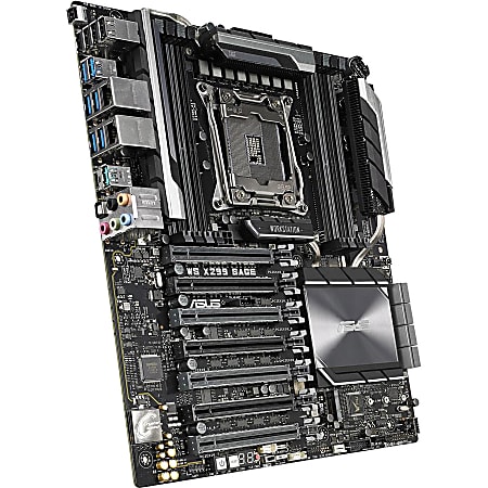 マザーボード ASUS WS X299 SAGE Asus WS X299 SAGE Workstation Motherboard - Office Depot