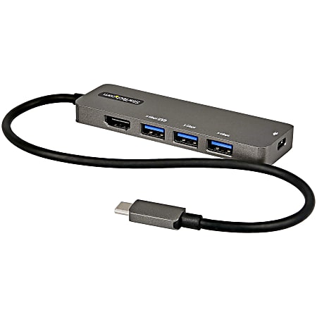 StarTech.com USB C Multiport Adapter, USB-C to HDMI
