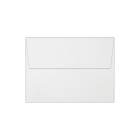 LUX Invitation Envelopes, A6, Peel & Press Closure, White, Pack Of 500