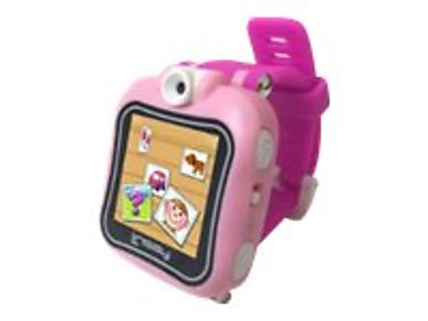 Linsay Kids Smart Watch With Bag Pink S5WCLPINKBAG Office Depot
