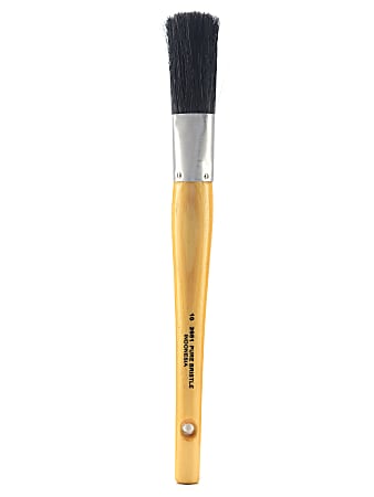 Linzer Paint Brush, Size 10, Oval Bristle, Brown