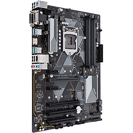 Asus Prime B360 Plus Desktop Motherboard Intel Chipset Socket H4