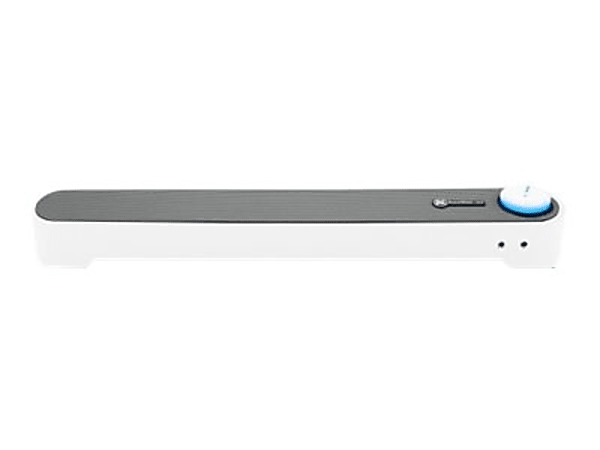 GOgroove SonaVERSE UBR - Sound bar - for PC - 6 Watt - white