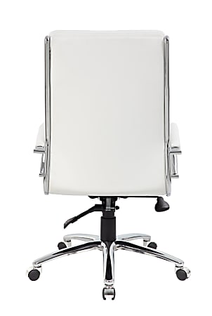 White shop boss chair