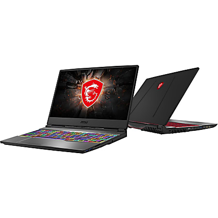 MSI GP65 Leopard GP65 Leopard 10SDK-433 15.6" Gaming Notebook  - 1920 x 1080 - Intel Core i7 i7-10750H 2.60 GHz - 16 GB RAM - 512 GB SSD - Aluminum Black - Windows 10 - NVIDIA GeForce GTX 1660 Ti with 6 GB