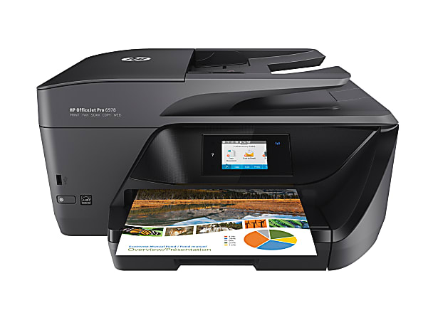HP OfficeJet Pro 6978 Wireless Inkjet All In One Color Printer