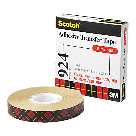 Scotch® General Purpose Transfer Tape, 1/2"W x 1,296"L, Clear