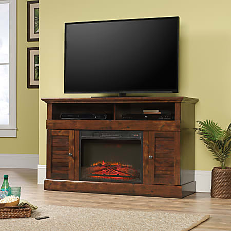 Sauder Harbor View Entertainment Fireplace Credenza - Thumbnail 3