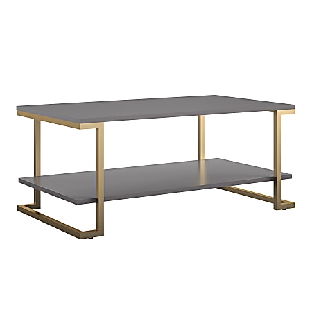 Ameriwood™ Home Camila Coffee Table, 17-13/16"H x 41-5/8"W x 23-5/8"D, Gray