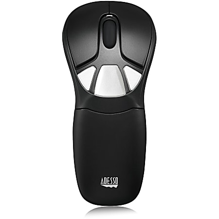 Adesso Air Mouse Go Plus Wireless Presenter Mouse, Black