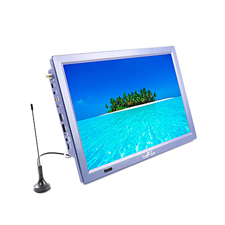 beFree Sound Portable Rechargeable 14" LED TV, Blue, 995116760M