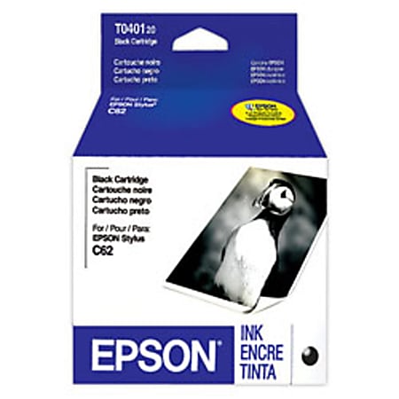 Epson® T0401 (T040120) Black Ink Cartridge