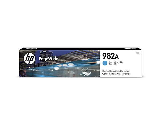 HP 982A PageWide Cyan Cartridge, T0B23A