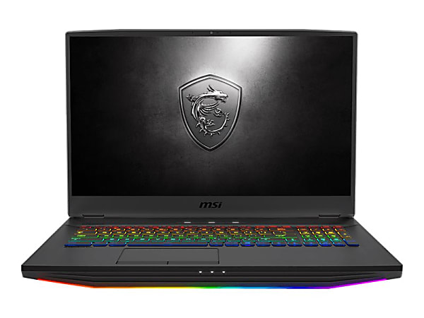 MSI GT76 TITAN DT GT76 Titan DT 10SGS-055 17.3" Gaming Notebook - 4K UHD - 3840 x 2160 - Intel Core i9 i9-10900K 2.40 GHz - 64 GB RAM - 2 TB SSD - Iron Gray - Windows 10 Pro - NVIDIA GeForce RTX 2080 Super with 8 GB