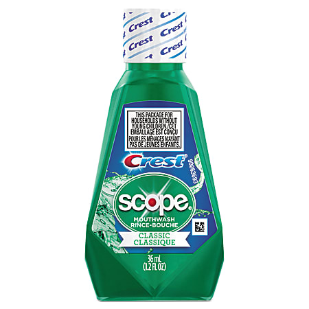 Crest® And Scope® Rinse, Classic Mint, 1.2 Oz,