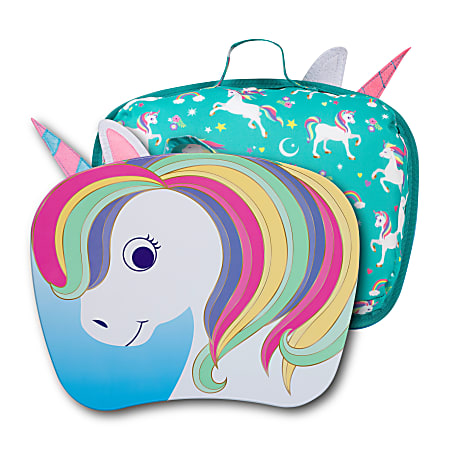 LapGear Lap Pets Kids' Lap Desk, 11-5/16" x 14-1/2", Unicorn