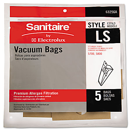 Sanitaire Eureka LS Commercial Upright Vacuum Cleaner Bags Brown