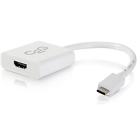 C2G USB C to HDMI Adapter - USB C 3.1 - USB Type C to HDMI Audio Video Adapter
