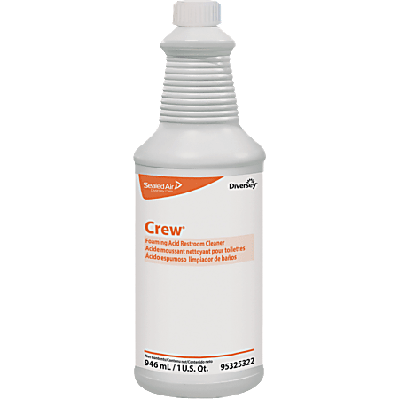 JohnsonDiversey™ Acid-Based Foaming Restroom Cleaner, Fresh Scent, 32 Oz Bottle