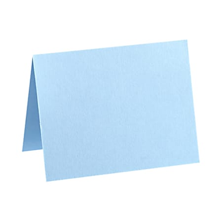 LUX Folded Cards, A1, 3 1/2" x 4 7/8", Baby Blue, Pack Of 1,000