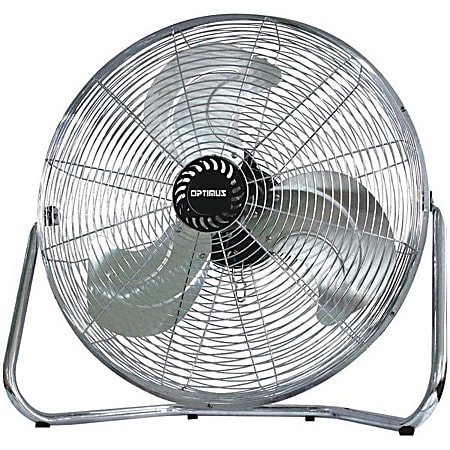 Optimus 18" 2-Speed Industrial-Grade High-Velocity Fan With Painted Grill, 22-3/8" x 22"