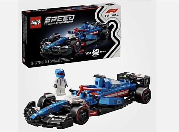 LEGO Speed Champions Visa Cash App RB VCARB 01 F1 Race Car - Office Depot