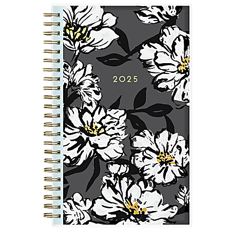 2025 Blue Sky WeeklyMonthly Planning Calendar 5 x 8 ClearBaccara Dark